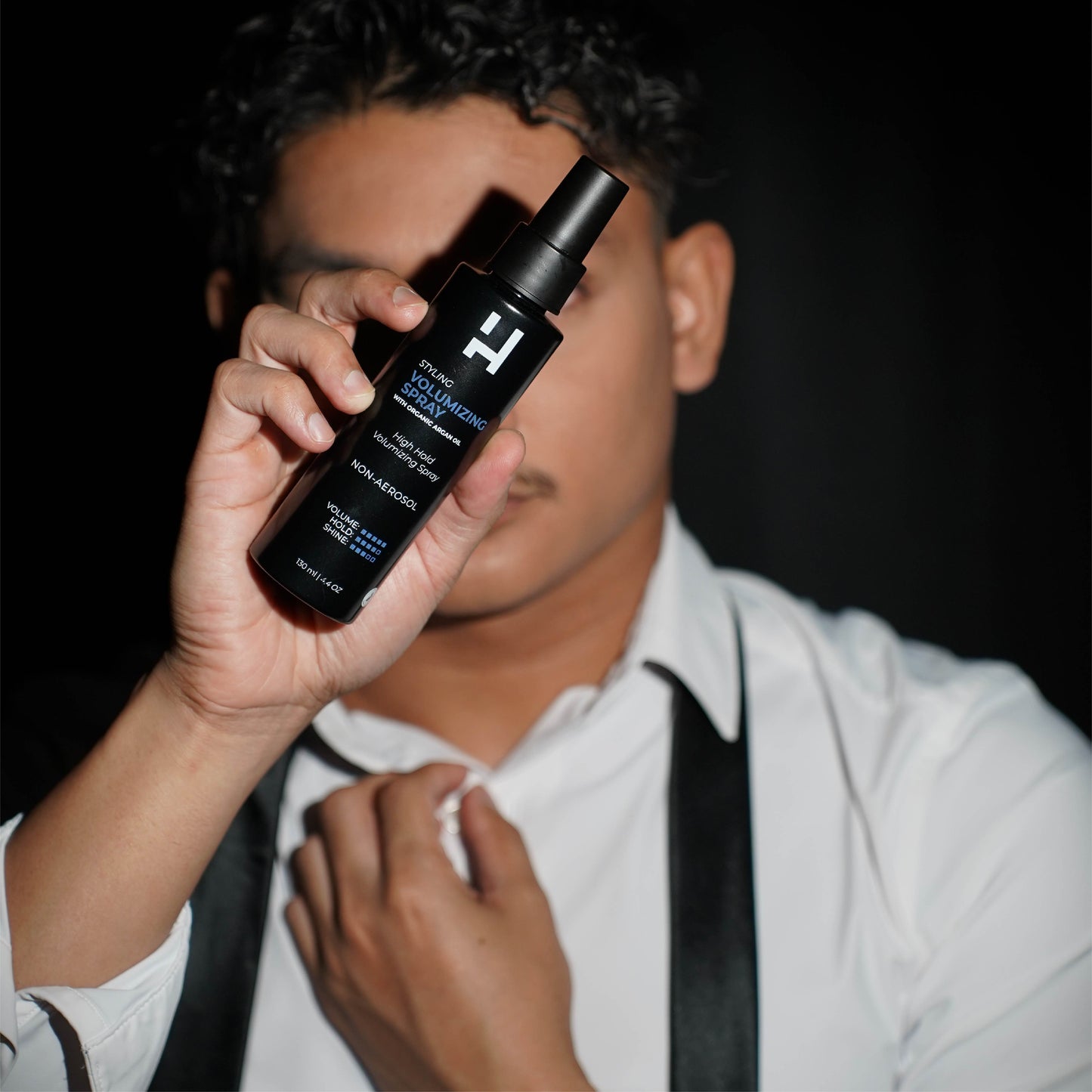 [HAIROS] Styling Volumizing Spray 130ml | With Organic Argan Oil | Non-Aerosol | Instant Volume | High Hold